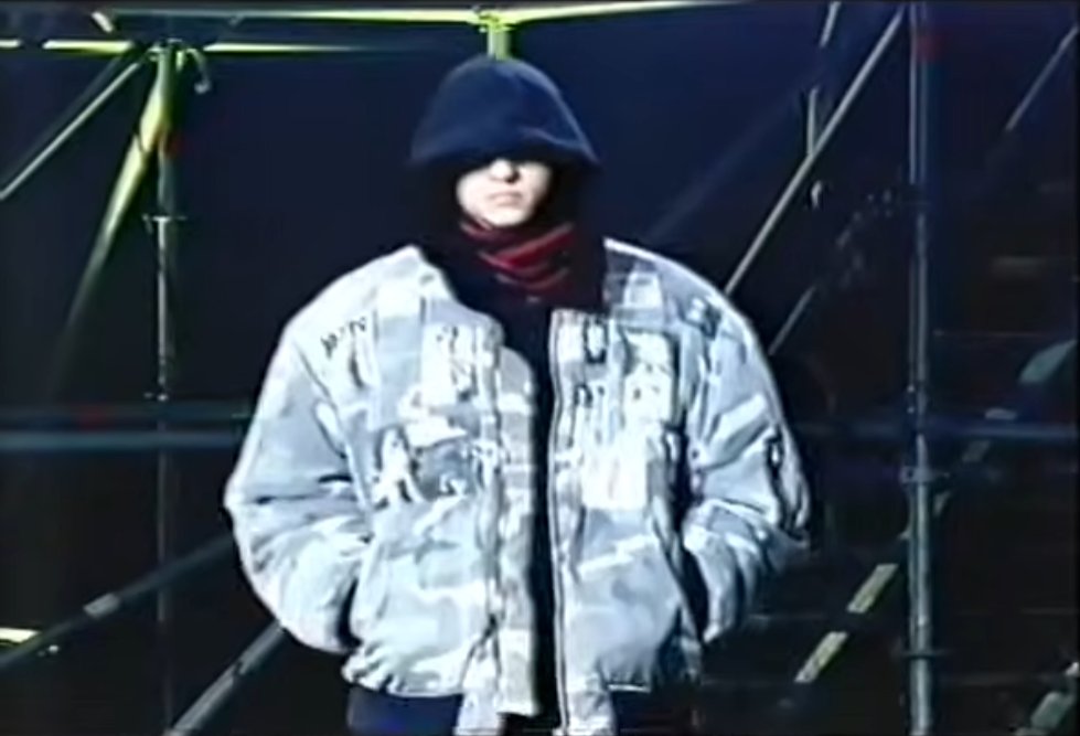 One jacket from this exact show later resold for $47,000. In 2018, a Grailed user listed the "Riot Riot Riot Camo Bomber" for that price, cementing the collection's status as one of the most coveted in menswear resale history.