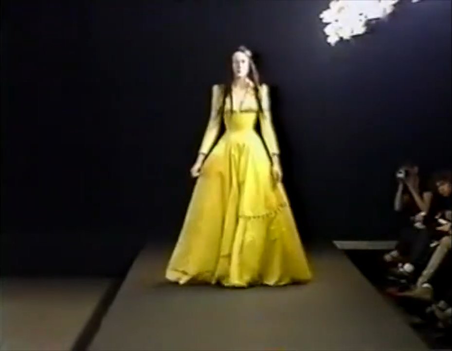 The same week as Theyskens’ first Paris show in 1998, Madonna wore one of his satin coat dresses to the Oscars, and he became famous almost overnight.