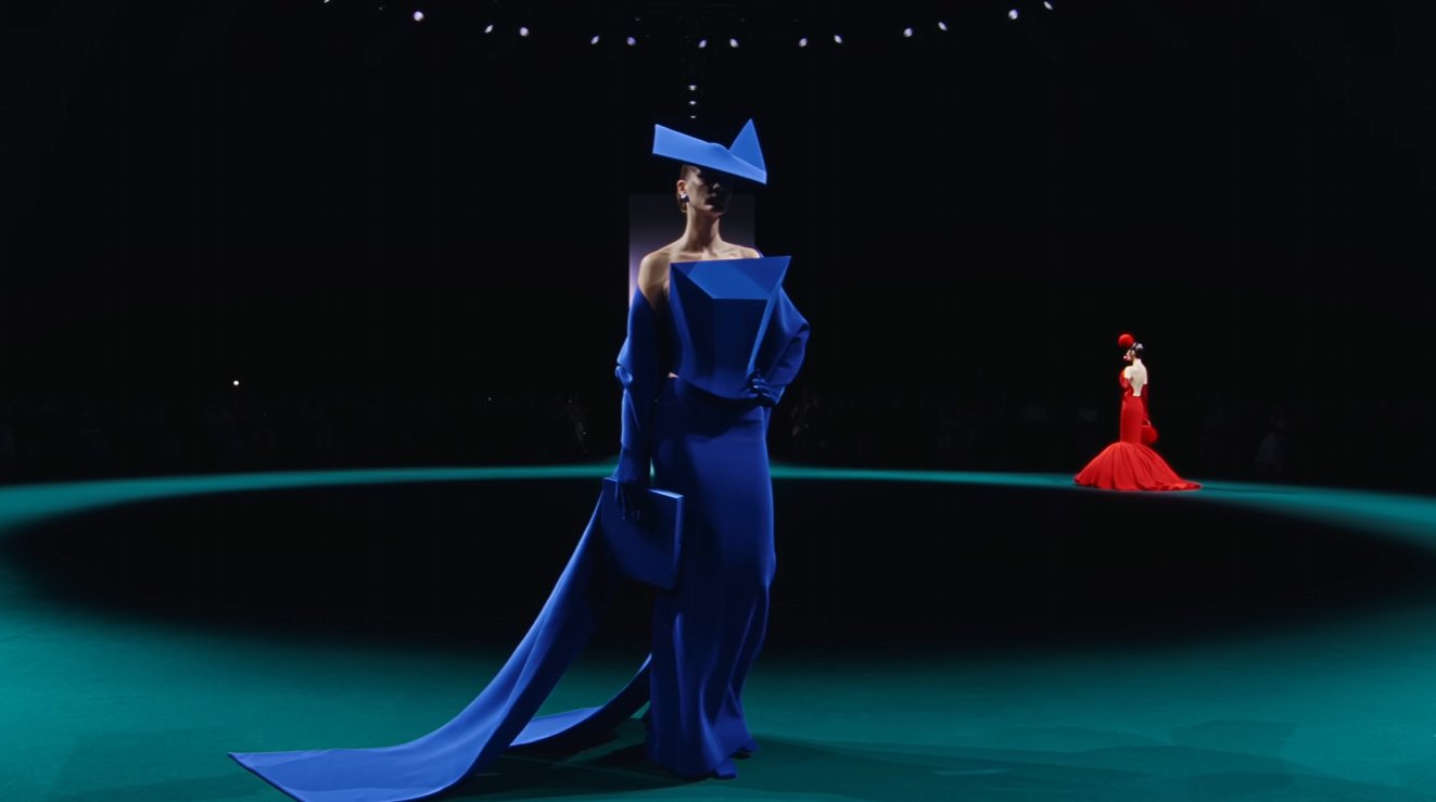 The clown-inspired tailoring wasn't purely aesthetic, it tied into an emotional through-line about how adults perform "seriousness."