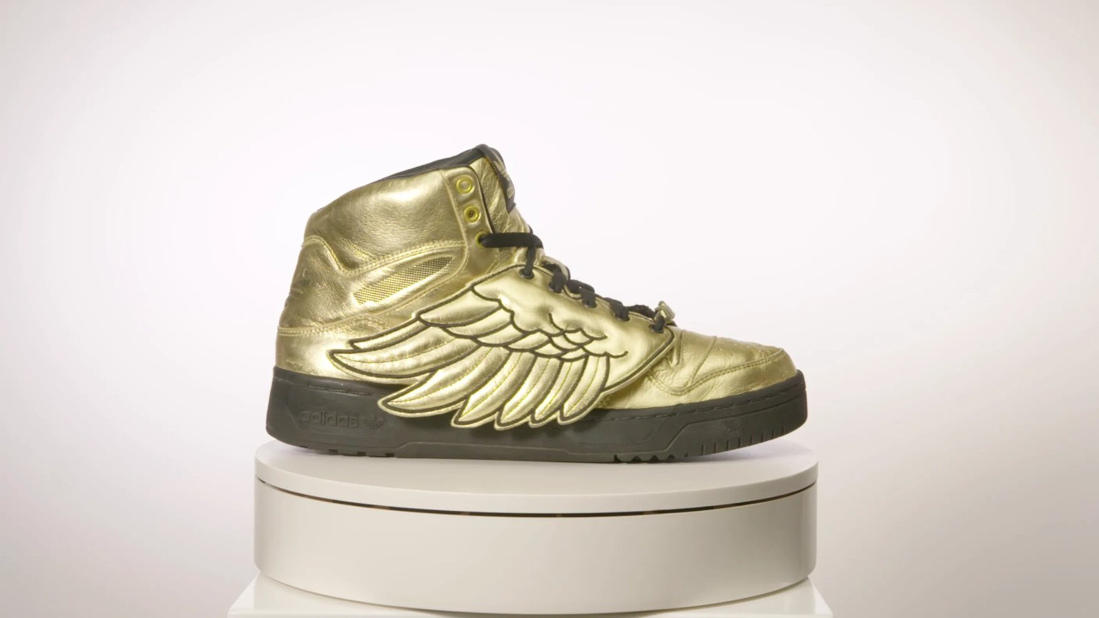 2009 Adidas Jeremy Scott 1.0 Wings Metallic Gold