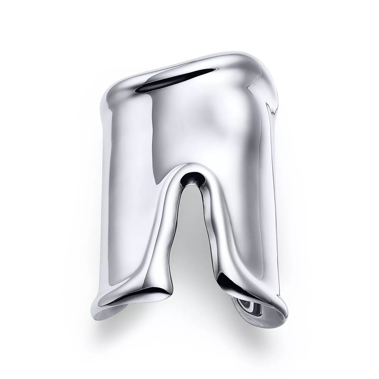 Tiffany & Co. Elsa Peretti Large Bone Cuff in Silver