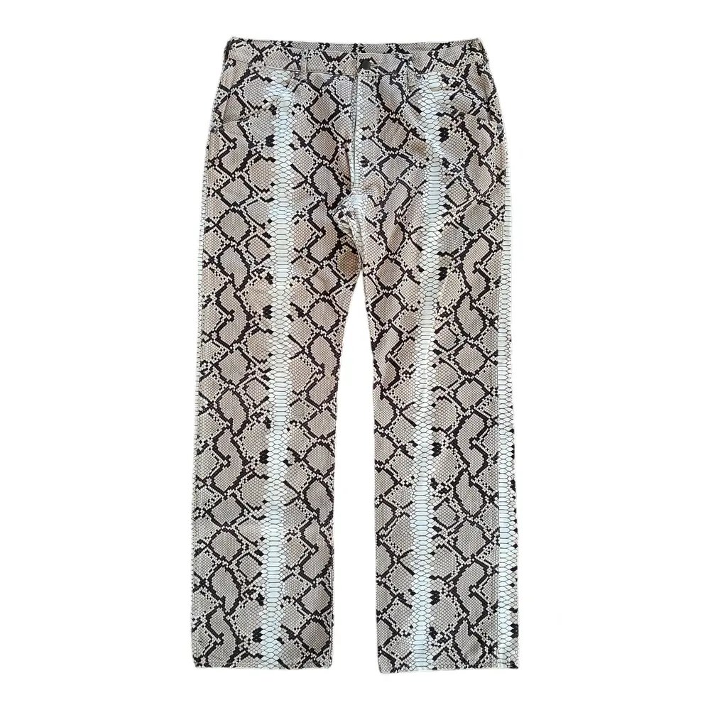 Circa 2005 NEPENTHES NEEDLES × NUMBER (N)INE Snakeprint Pants