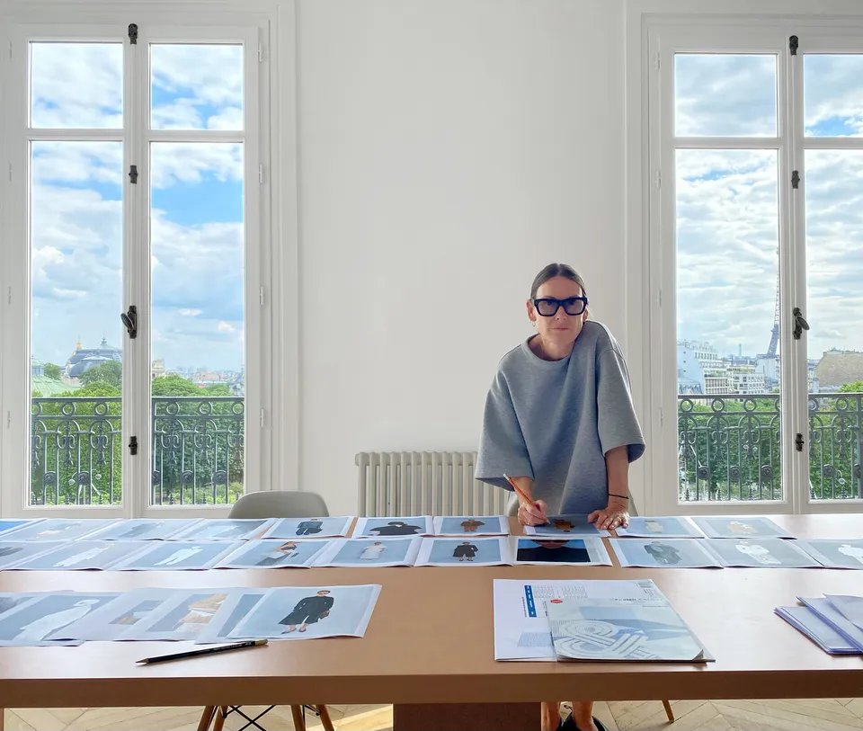 Before becoming creative director of Bottega Veneta, Louise Trotter was the first woman to fully lead the design of which French sportswear brand?