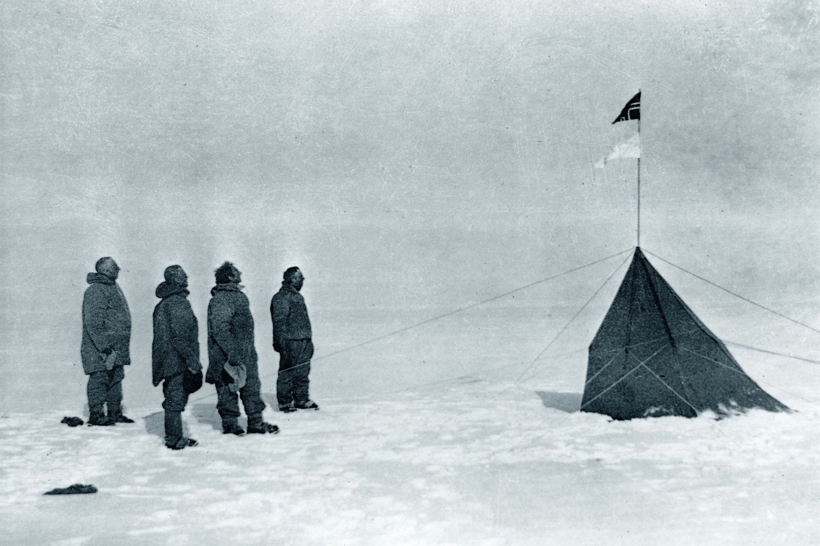 In December 1911, Roald Amundsen’s team became the first to reach the South Pole. They did so wearing which brand?