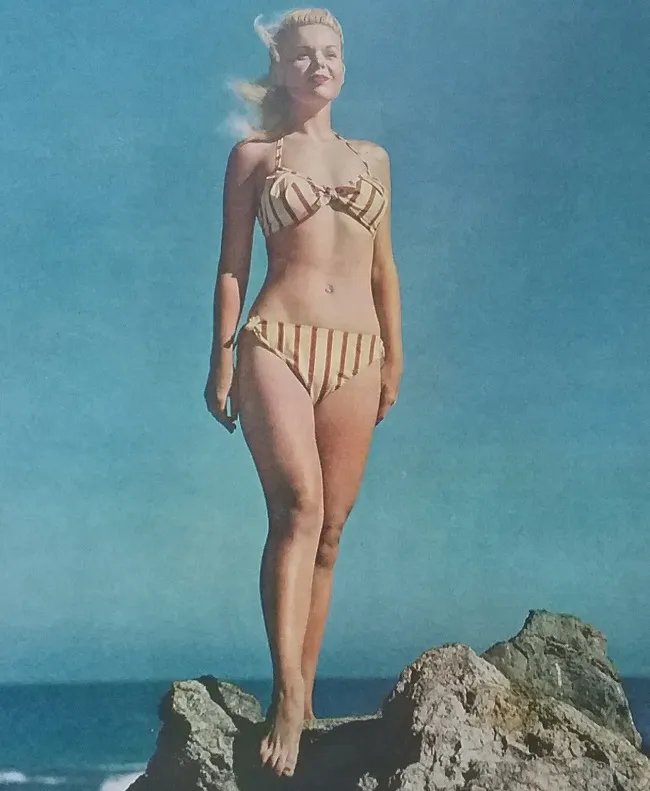 Louis Réard introduced the bikini in 1946. Select every statement that is TRUE about its debut.