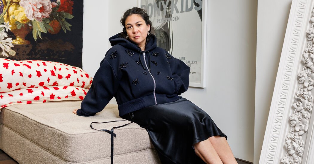 This Irish designer's signature aesthetic blends pearls, tulle, and a Victorian-meets-punk romanticism. She's collaborated with brands like Crocs and Moncler, and even served as guest couturier for Jean Paul Gaultier's haute couture show. Who is she?